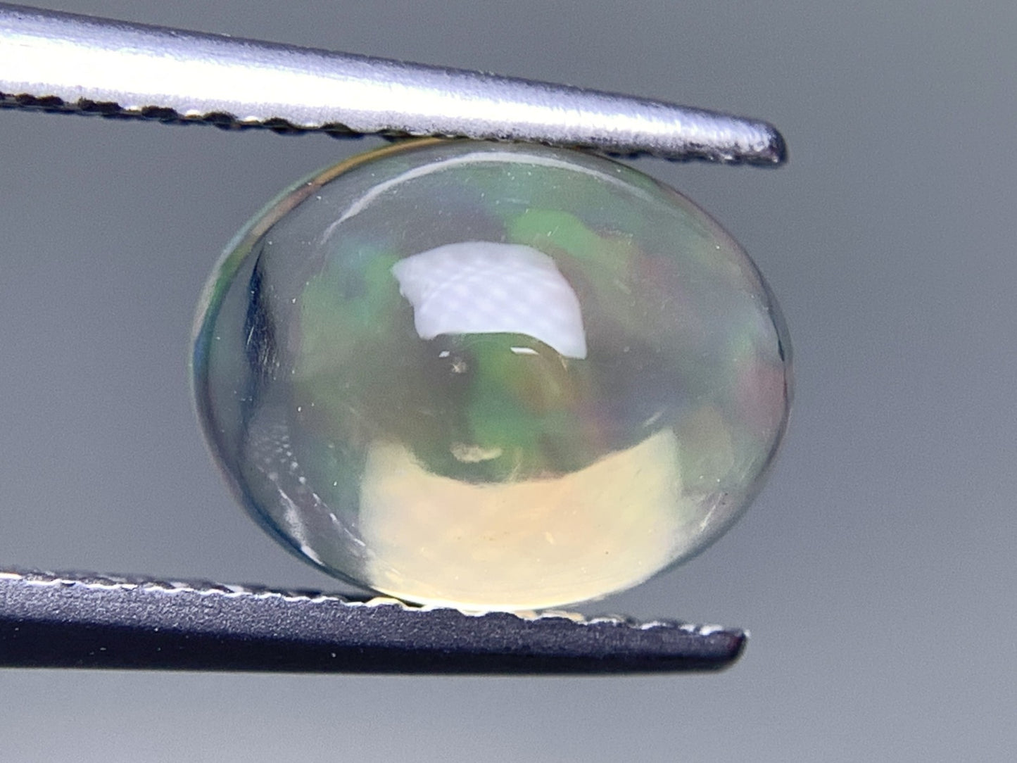 オパール 天然  1.298ct  宝石ソーティング付き  9.0㎜×7.1㎜×4.1㎜ ルース（ 裸石 ）  5161Y