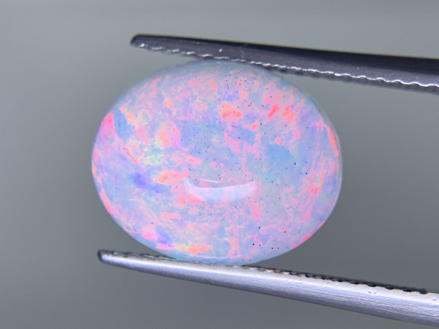 オパール 3.464ct 宝石ソーティング付き  13.3㎜×10.9㎜×5.3㎜  ルース（ 裸石 ） 3375Y