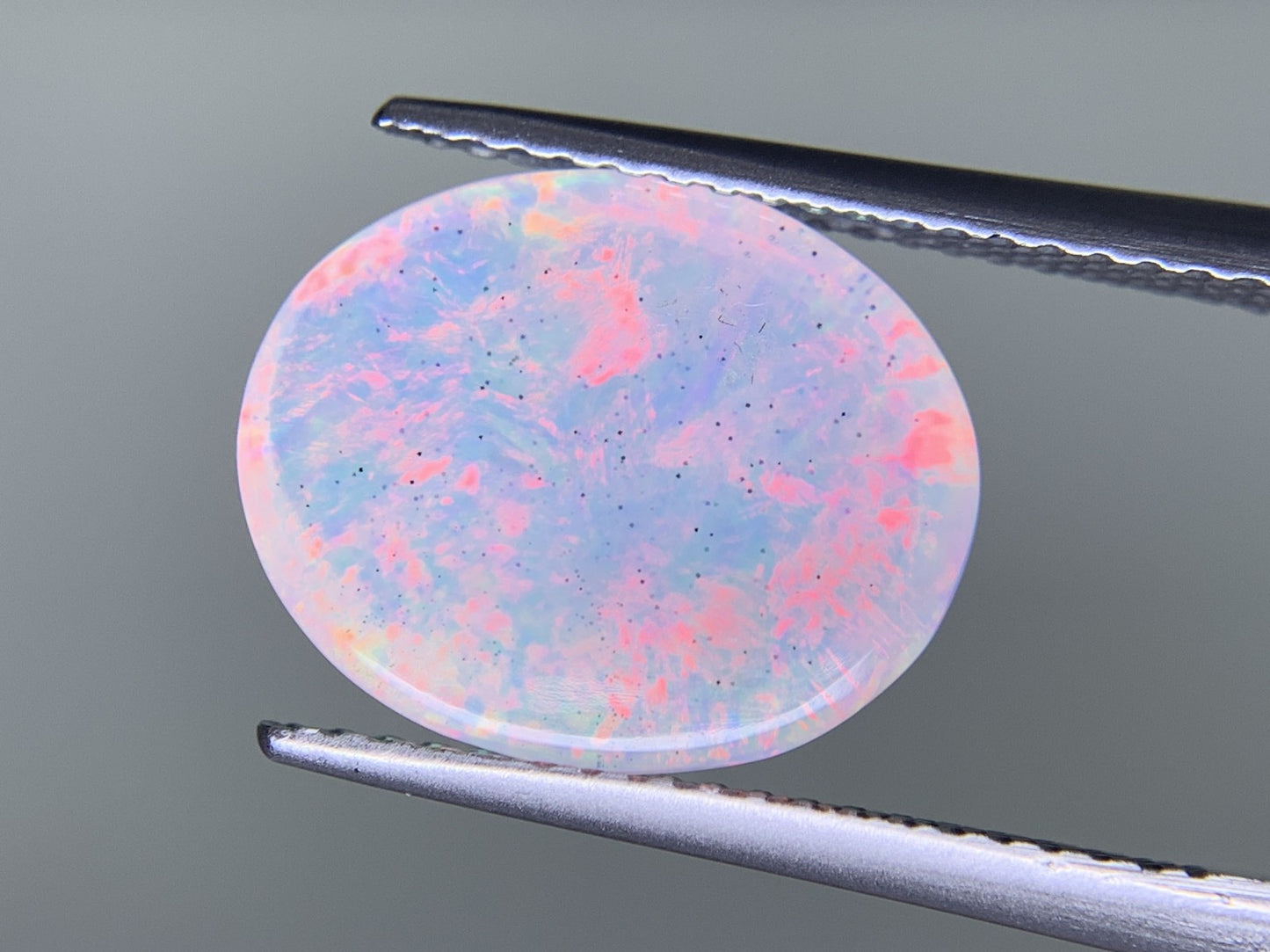 オパール 3.464ct 宝石ソーティング付き  13.3㎜×10.9㎜×5.3㎜  ルース（ 裸石 ） 3375Y