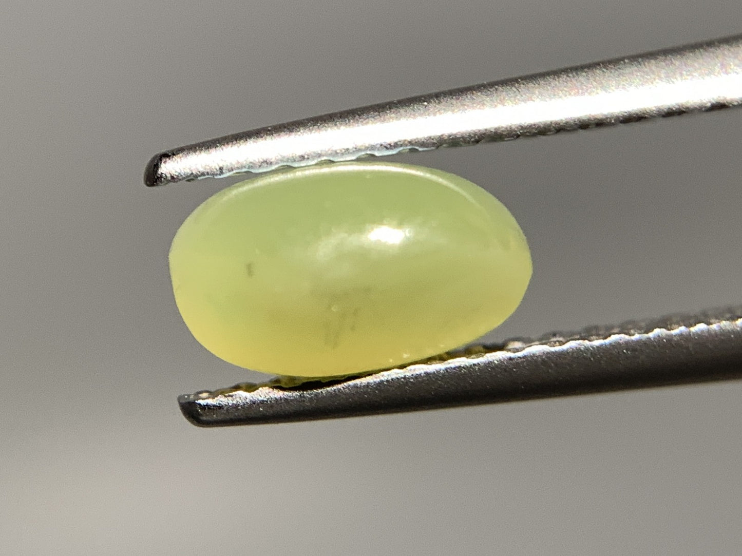 クリソベリルキャッツアイ 天然 1.653ct 宝石ソーティング付き 7.3㎜×5.1㎜×4.3㎜ ルース（ 裸石 ） 6753Y