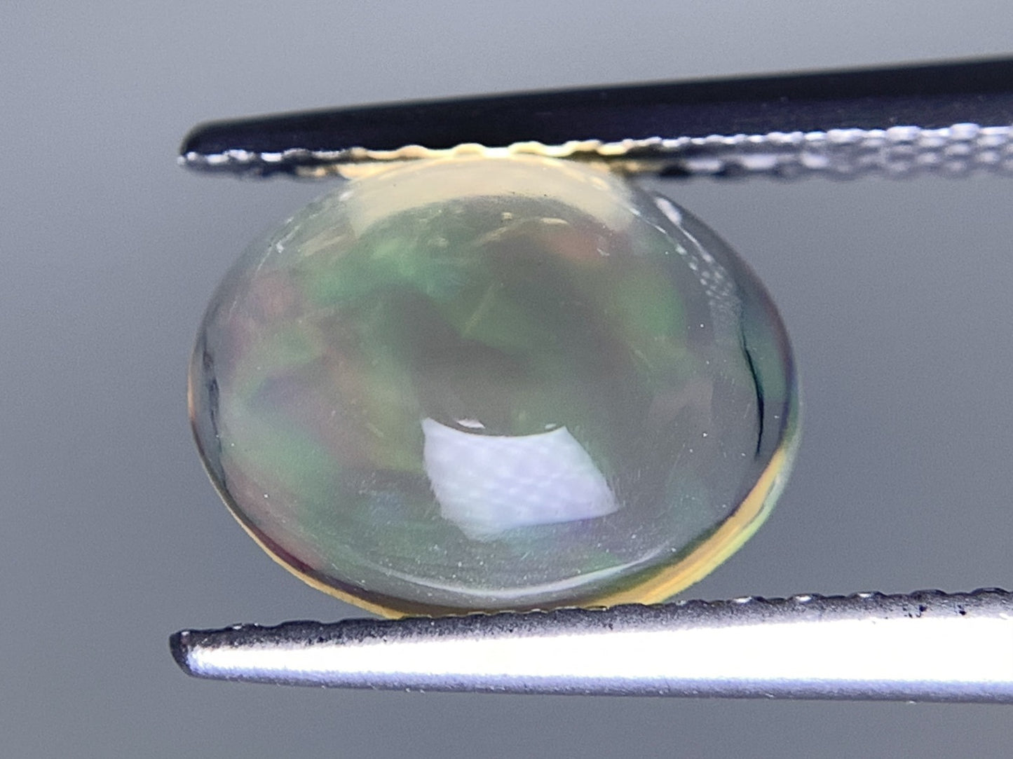 オパール 天然  1.298ct  宝石ソーティング付き  9.0㎜×7.1㎜×4.1㎜ ルース（ 裸石 ）  5161Y
