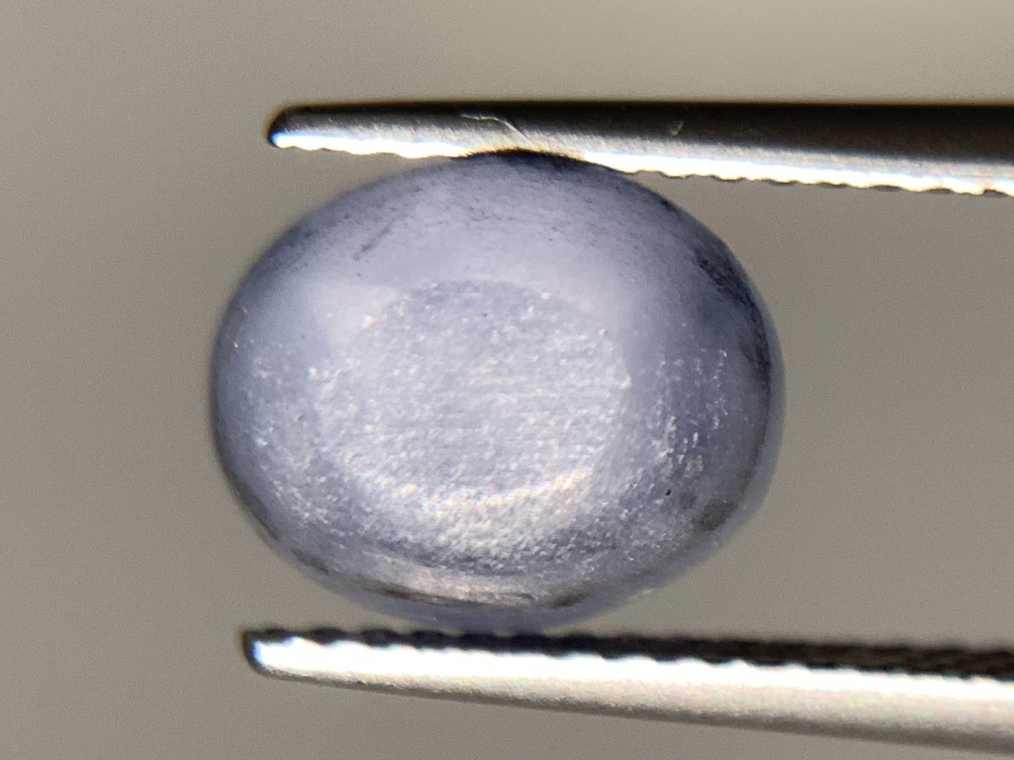 スターサファイア 天然 6.661ct 中央宝石ソーティング付き 9.5㎜×8.0㎜×8.3㎜ ルース（ 裸石 ） 6654Y
