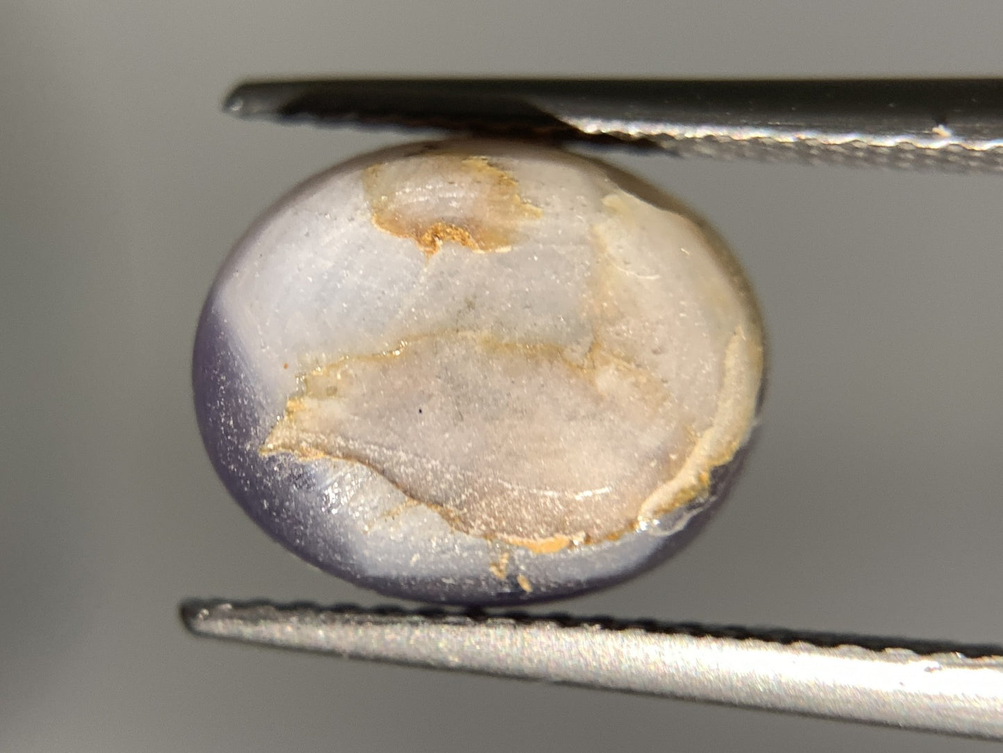 スターサファイア 天然  8.897ct  中央宝石ソーティング付き  11.3㎜×9.3㎜×7.1㎜  ルース（ 裸石 ） 5755Y