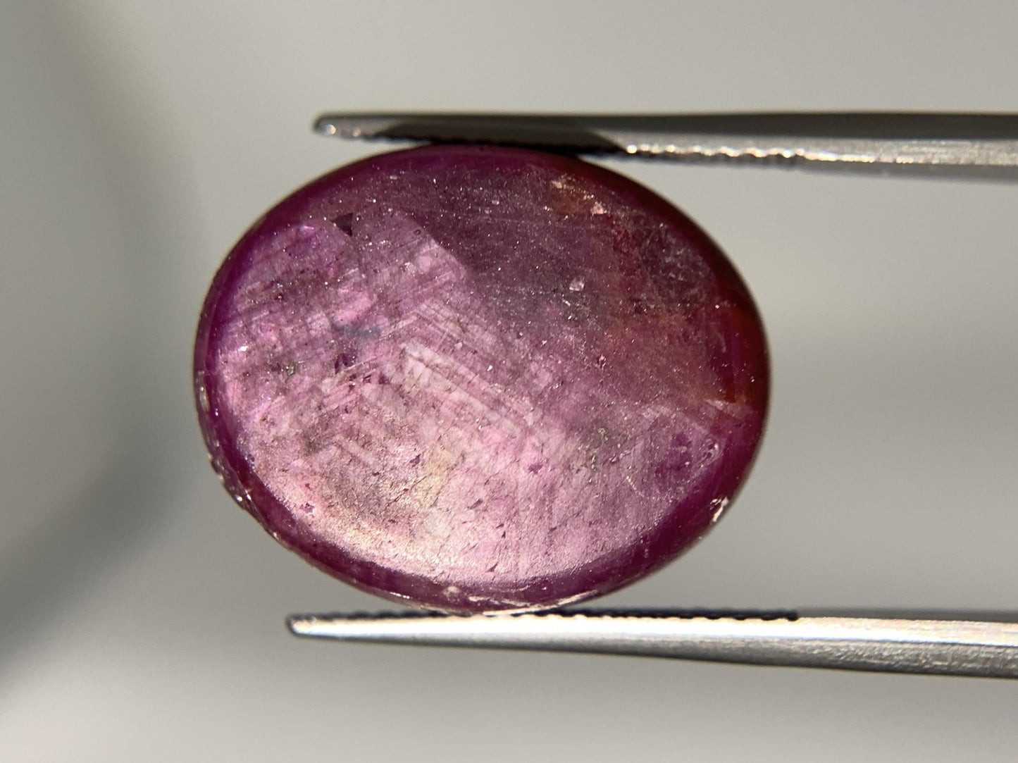 スタールビー 天然  33.411ct  宝石ソーティング付き  19.4㎜×15.8㎜×9.2㎜ ルース（ 裸石 ）  5697Y