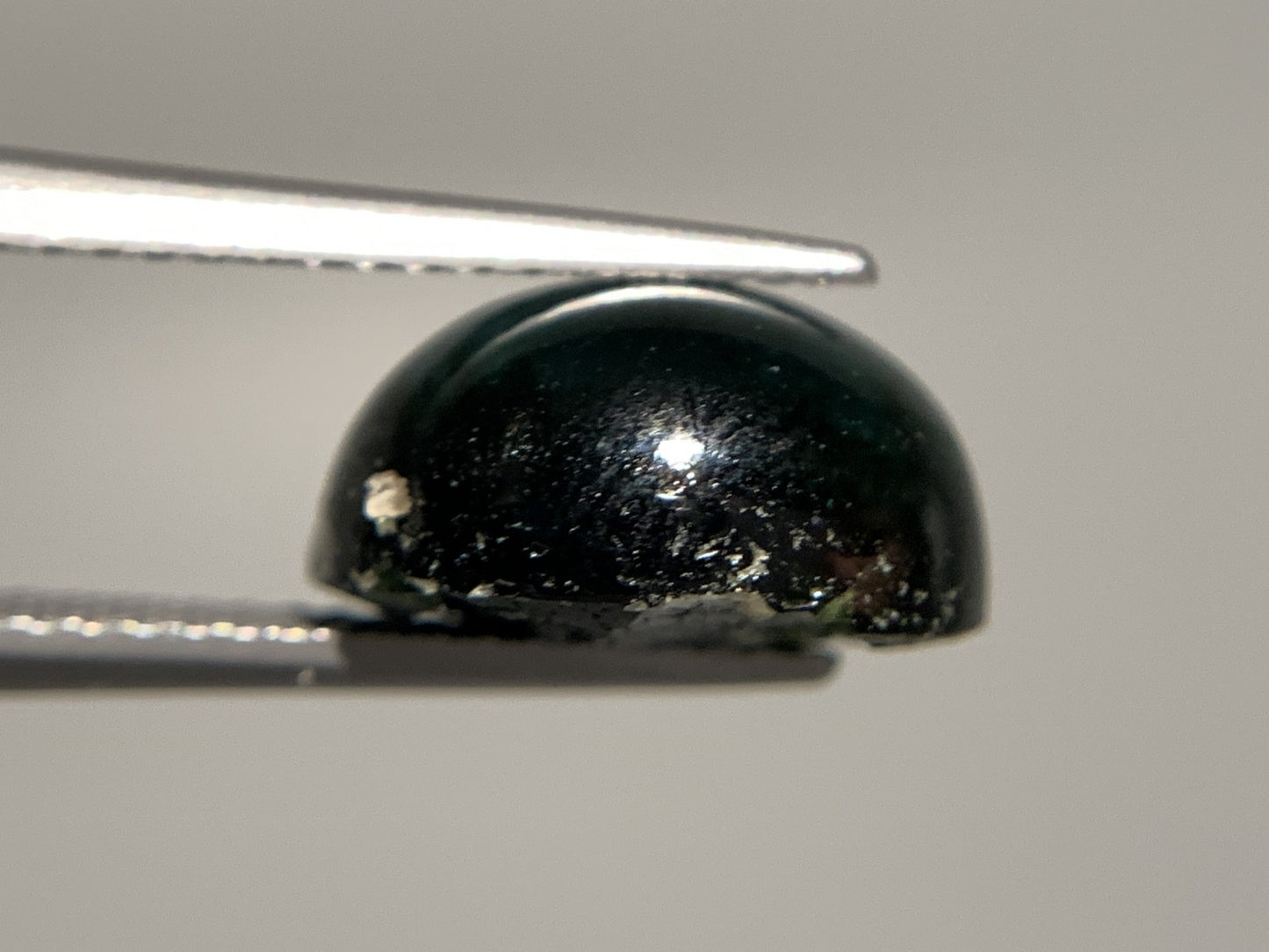 トルマリンキャッツアイ 天然 5.975ct 宝石ソーティング付き 12.1㎜×9.0㎜×6.5㎜ ルース（ 裸石 ） 6726Y