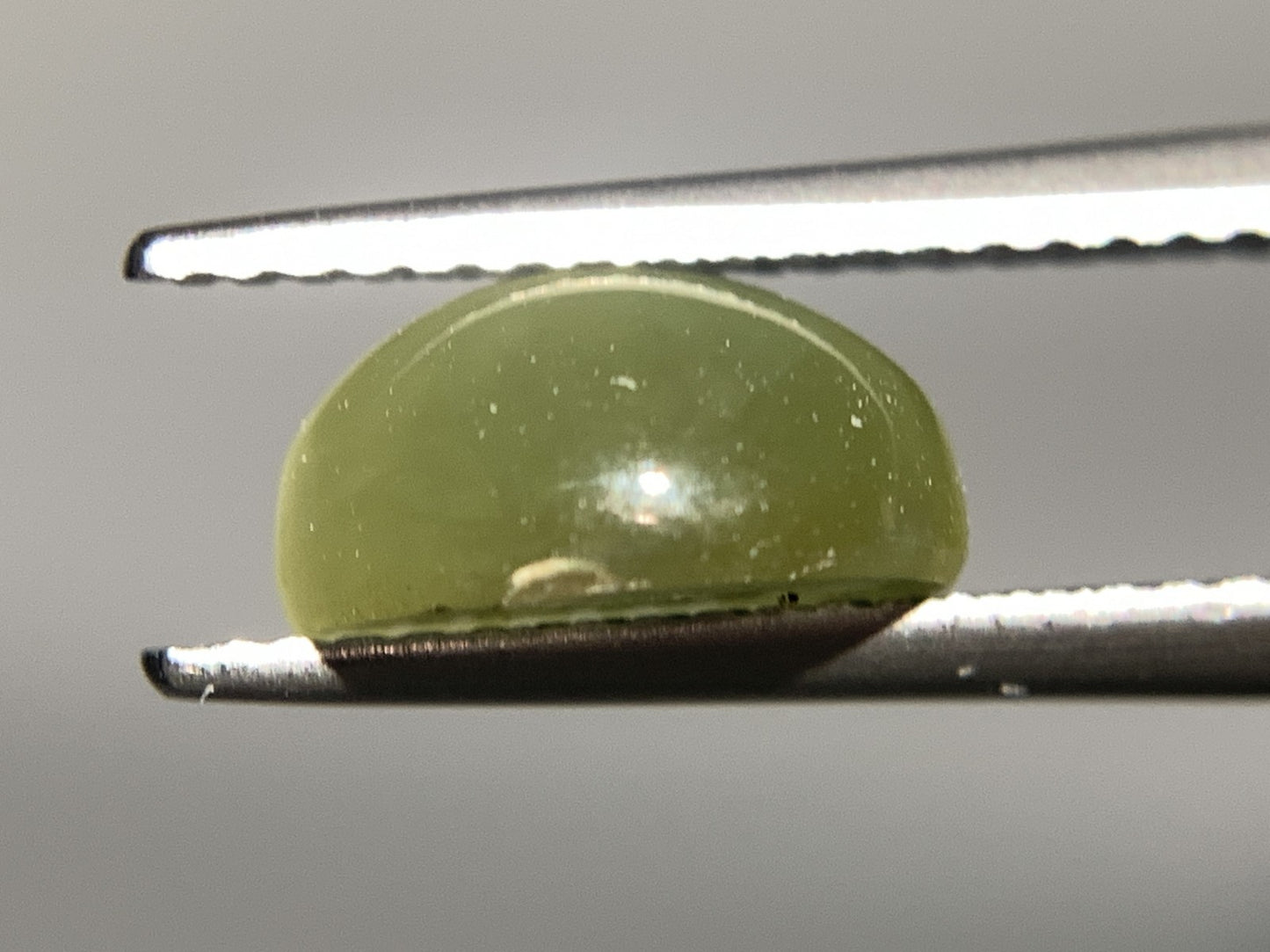 ネフライトキャッツアイ 天然  2.798ct  宝石ソーティング付き  9.4㎜×7.5㎜×4.7㎜ ルース（ 裸石 ）  5034Y