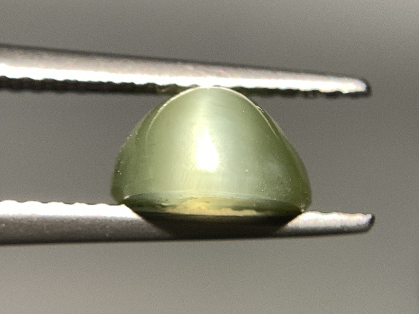 ネフライトキャッツアイ 天然  2.798ct  宝石ソーティング付き  9.4㎜×7.5㎜×4.7㎜ ルース（ 裸石 ）  5034Y