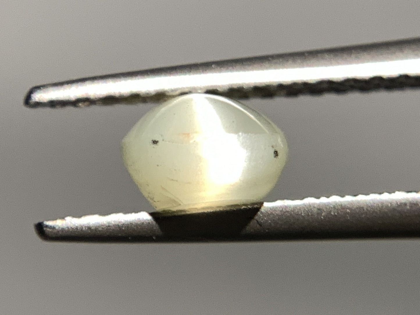 クリソベリルキャッツアイ 天然  1.472ct  宝石ソーティング付き  7.0㎜×5.4㎜×3.8㎜ ルース（ 裸石 ）  5847Y