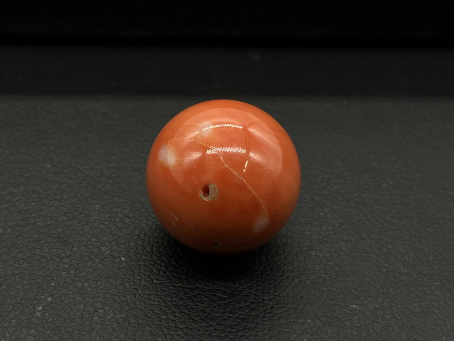 サンゴ　赤珊瑚 24.05ct 宝石鑑別書付き 15.0㎜ ルース（ 裸石 ） 4472S