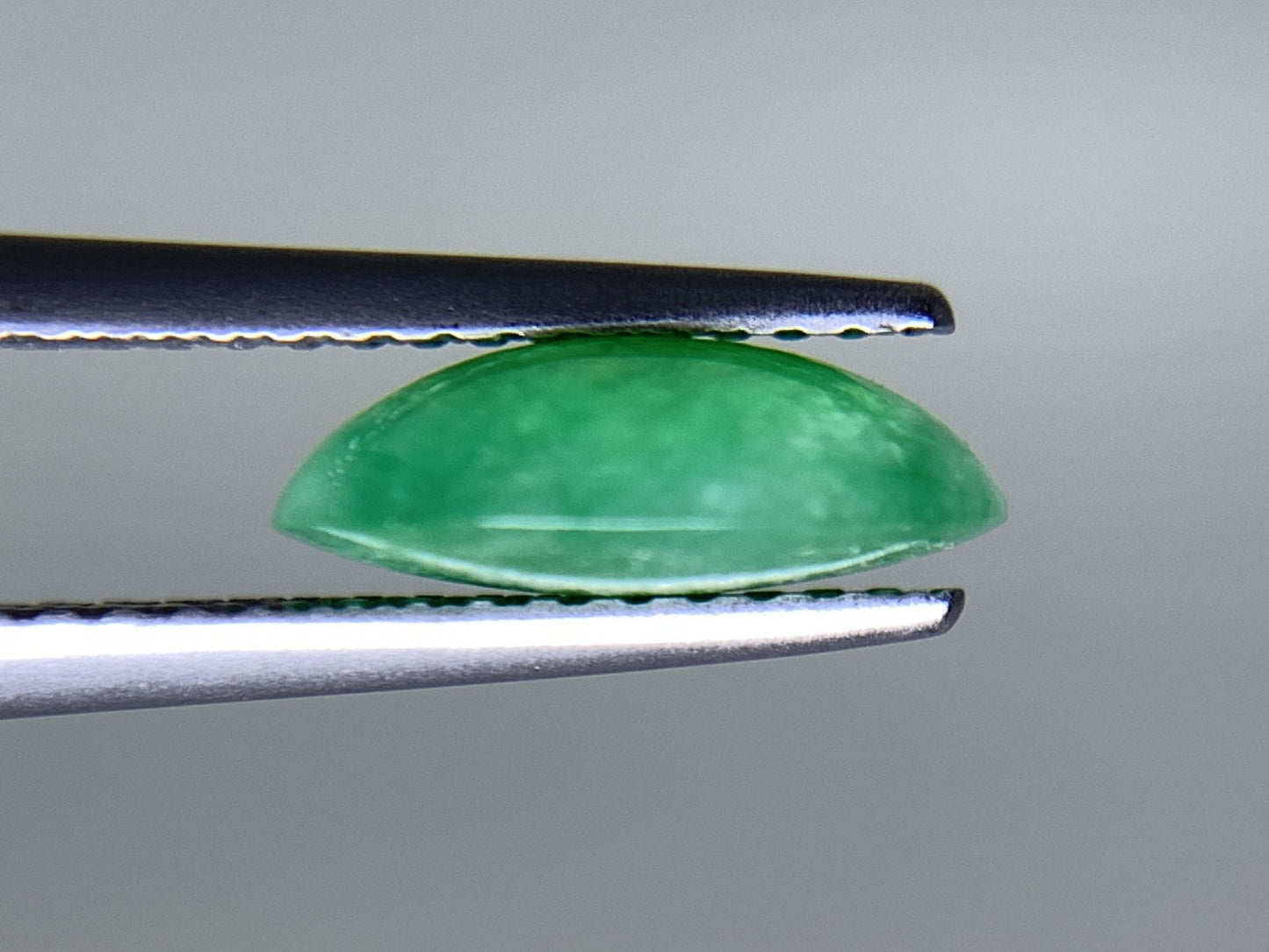 ヒスイ 翡翠  天然  2.257ct   宝石ソーティング付き  10.0㎜×7.6㎜×3.5㎜   ルース（ 裸石 ） 5579Y