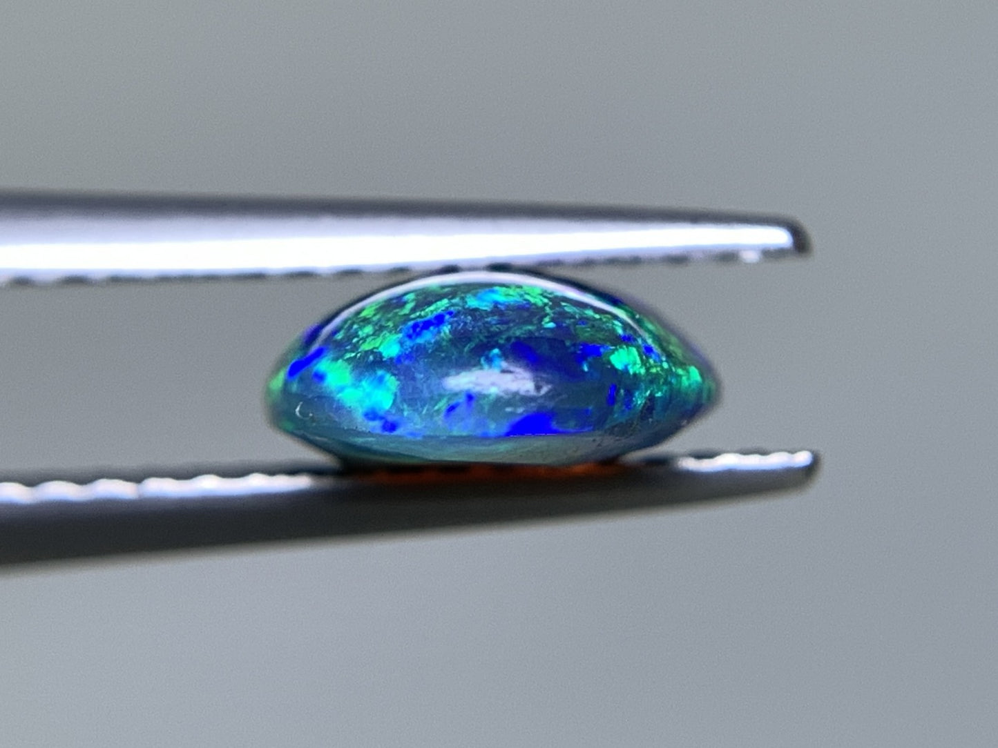 ブラックオパール 天然 1.800ct 中央宝石ソーティング付き 11.7㎜×7.8㎜×3.3㎜ ルース（ 裸石 ） 6639Y